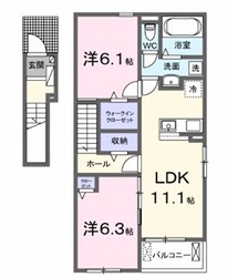 余部駅 徒歩42分 2階の物件間取画像